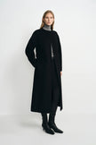 Astoria Collarless Midi Coat