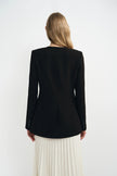 Delphia Collarless Jacket