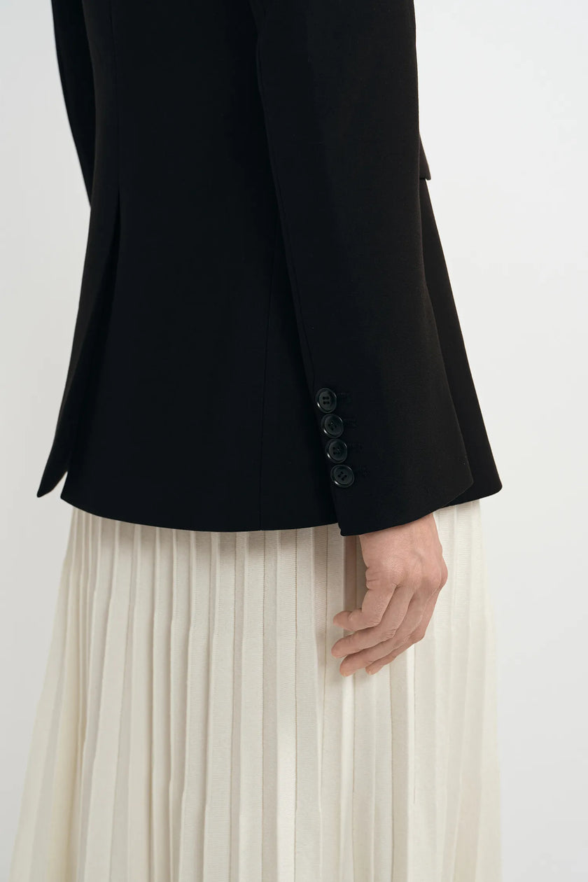 Delphia Collarless Jacket