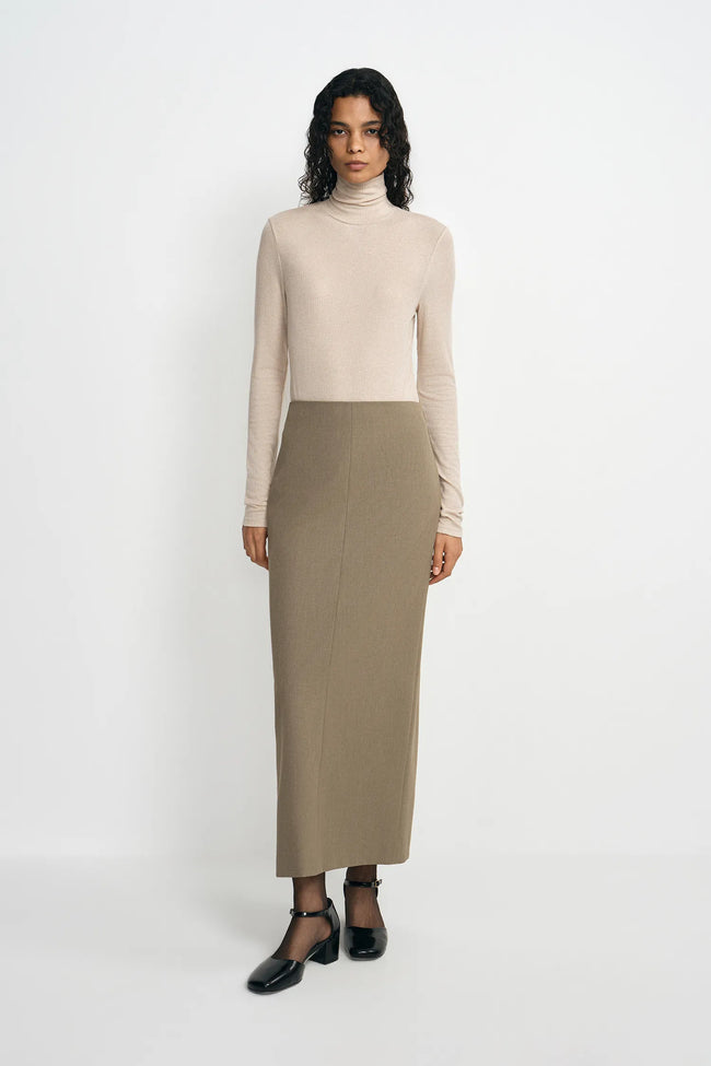 Elowen Pencil Midi Skirt