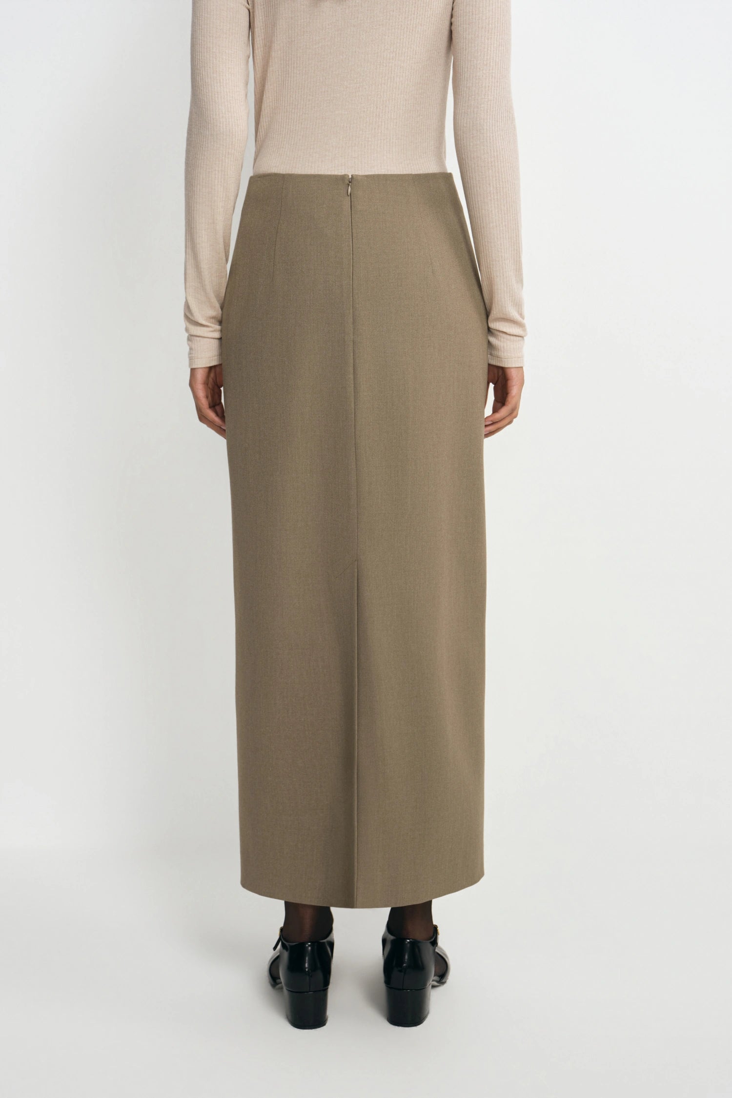 Elowen Pencil Midi Skirt