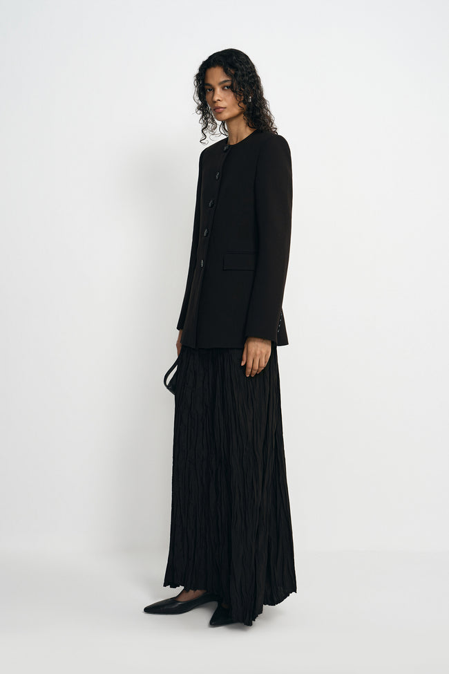 Evie Crinkled Maxi Skirt