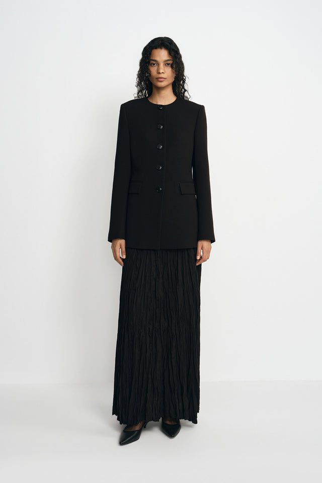 Evie Crinkled Maxi Skirt