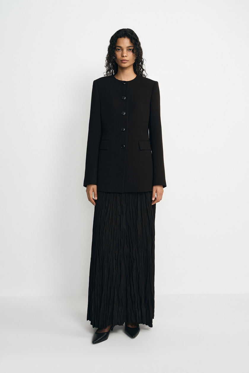Evie Crinkled Maxi Skirt