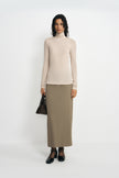 Maelis Ribbed Turtleneck Top