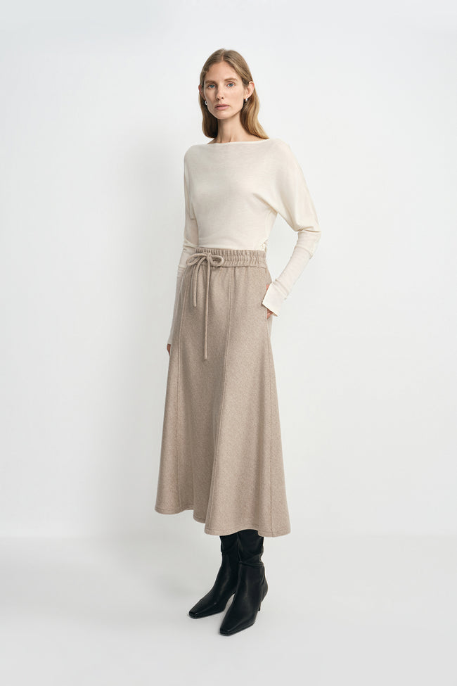 Azelie Drapey Dolman Slv Top