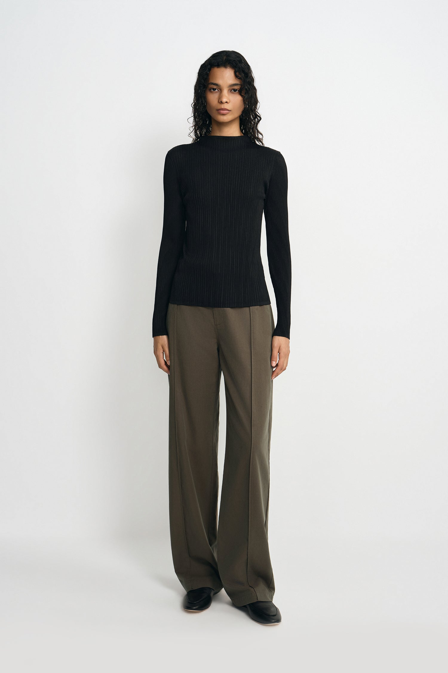 Vianne Pleated Top