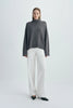 Adele Wool & Cashmere Sweater H.Grey