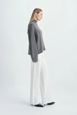 Adele Wool & Cashmere Sweater H.Grey