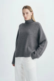 Adele Wool & Cashmere Sweater H.Grey
