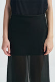 Millen Organza Skirt Black