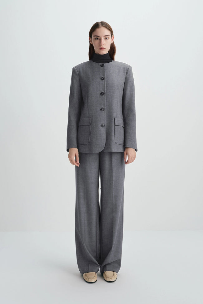 Arlin Drawstring Pant H.Grey