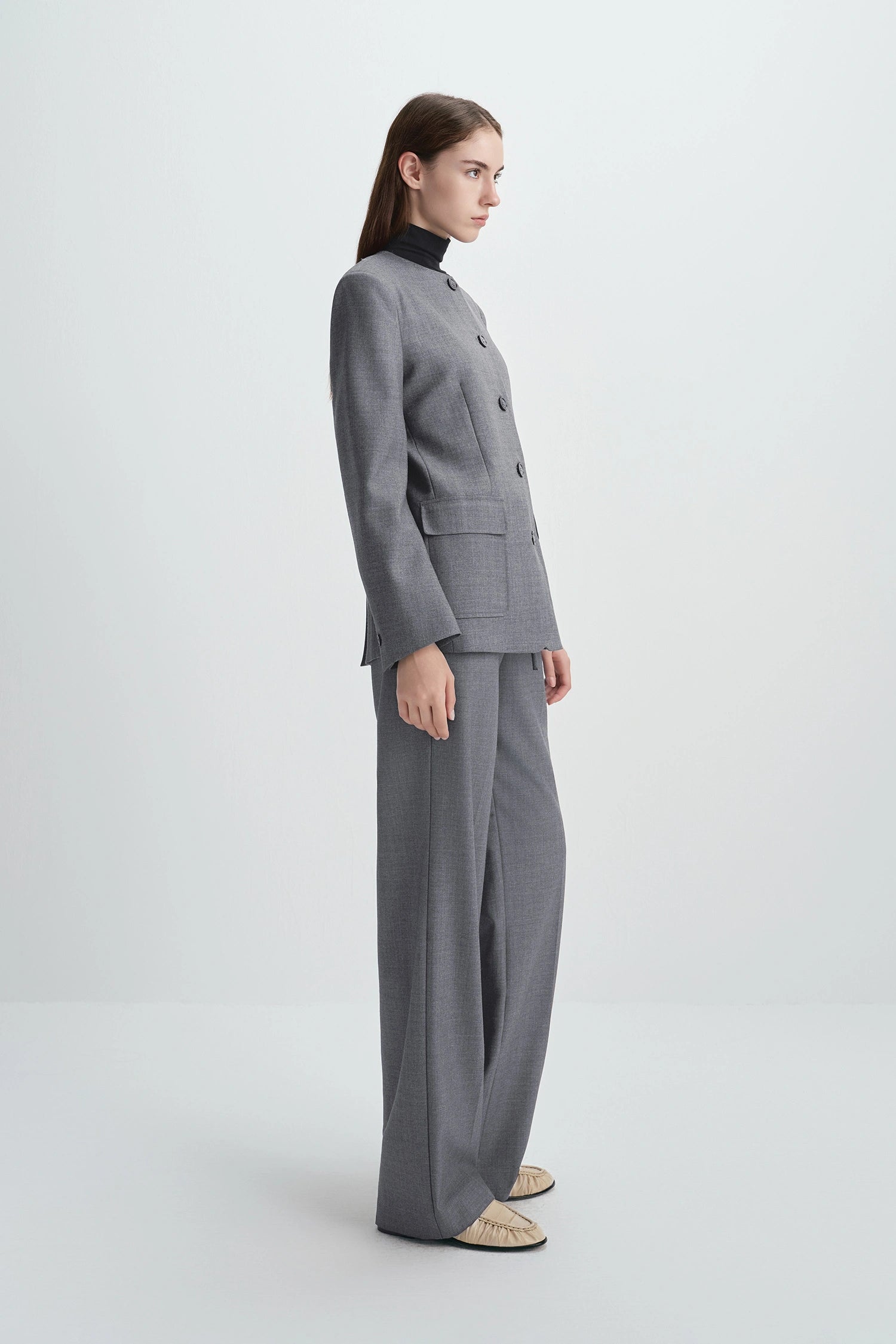 Arlin Drawstring Pant H.Grey