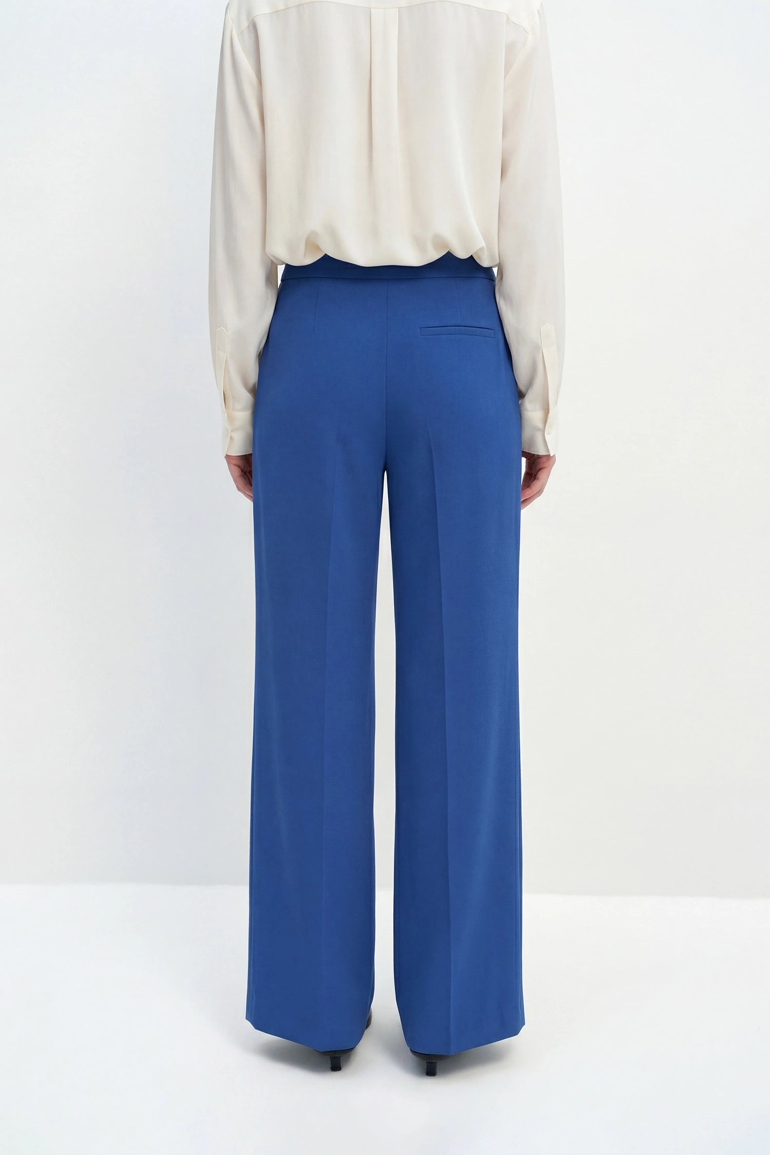 North Side Zip Wide Leg Pant-Harbour