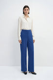 North Side Zip Wide Leg Pant-Harbour
