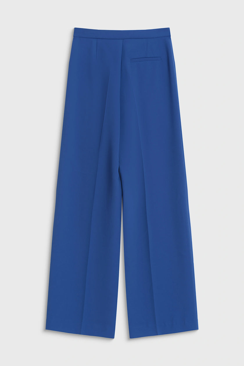 North Side Zip Wide Leg Pant-Harbour