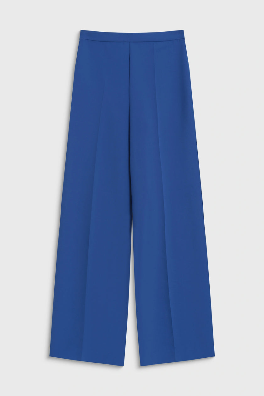 North Side Zip Wide Leg Pant-Harbour