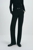 Dion Straight Leg Pant Black
