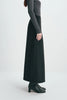 Emi Wool Blend Maxi Skirt Black