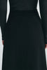 Emi Wool Blend Maxi Skirt Black