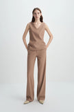 Jesi Wide Belt Loop Pant Oak