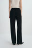 Miles Tie Belt Wide Leg Pant Black