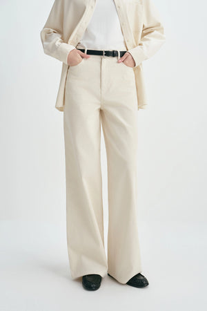 Roy 5-Pocket Cord Pant Cannoli Cream