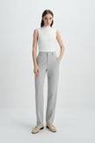 Jasper Slim Leg Pant Grey Melange
