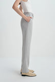 Jasper Slim Leg Pant Grey Melange