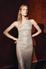 Jiselle Sequins Dress Champagne Gradation