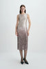 Jiselle Sequins Dress Champagne Gradation