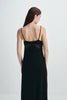 Jovienne Lace Top Dress Black