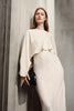 Jewell Caped Top Dress Crème