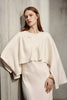 Jewell Caped Top Dress Crème