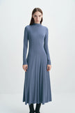 Wylie Mock Neck Dress Harbour