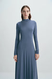Wylie Mock Neck Dress Harbour