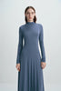 Wylie Mock Neck Dress Harbour