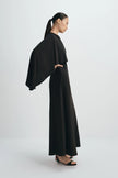 Ardea Cape Shoulder Dress Black