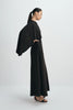 Ardea Cape Shoulder Dress Black