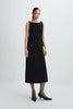 Laia Sequins Tape Tie Dress Black