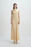 Colette Maxi Dress Pastel Yellow
