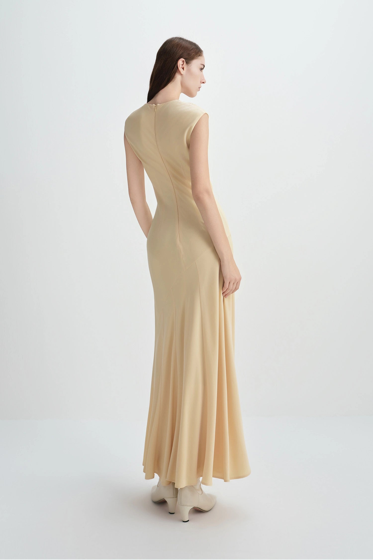 Colette Maxi Dress Pastel Yellow