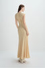 Colette Maxi Dress Pastel Yellow