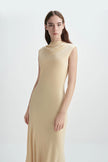 Colette Maxi Dress Pastel Yellow
