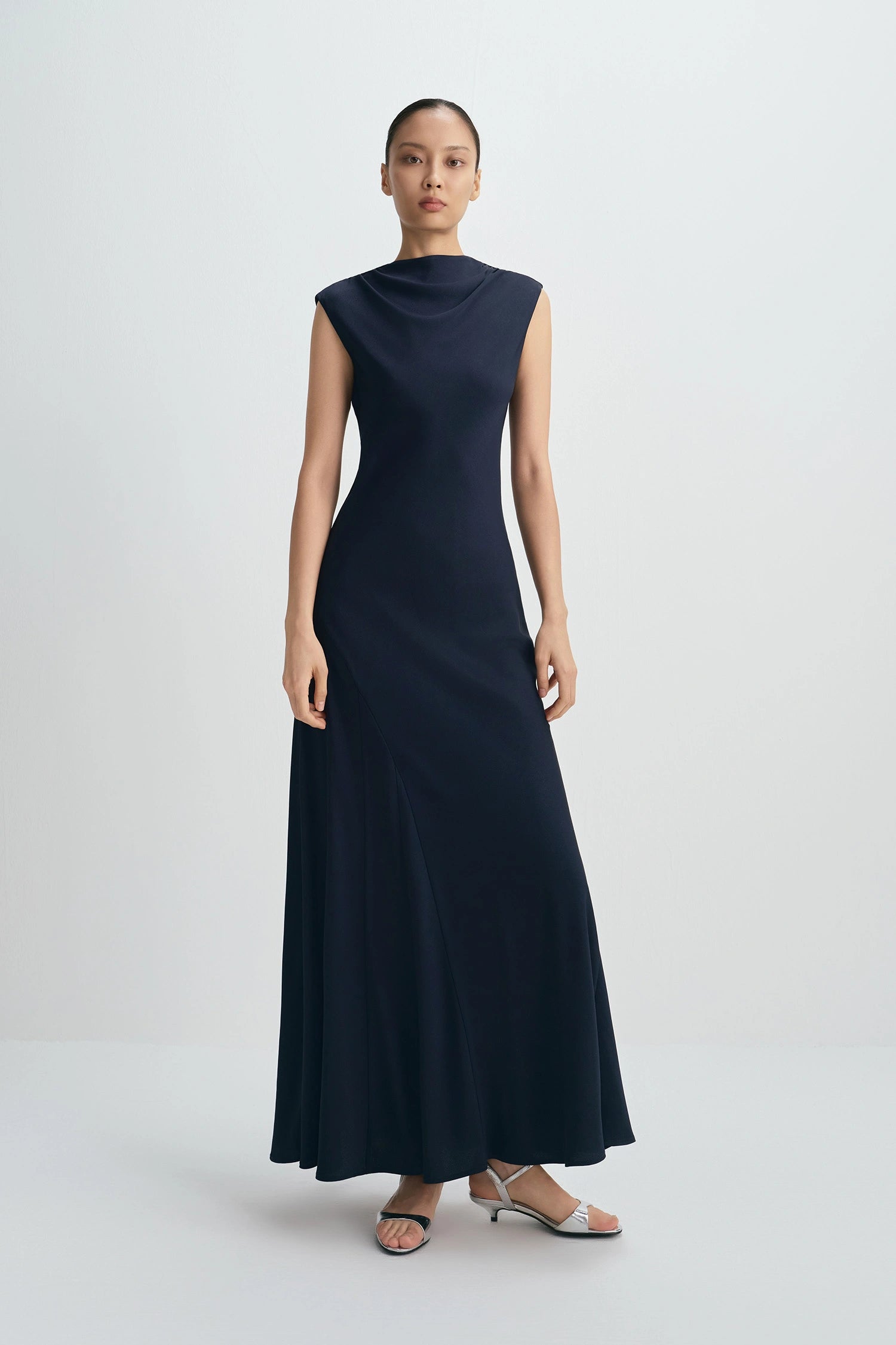 Colette Maxi Dress in Slate | Rue Sophie XXS / Slate Colette Maxi Dress in Slate | Rue Sophie XXS / Slate