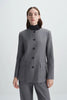 Arlin Collarless Blazer H.Grey