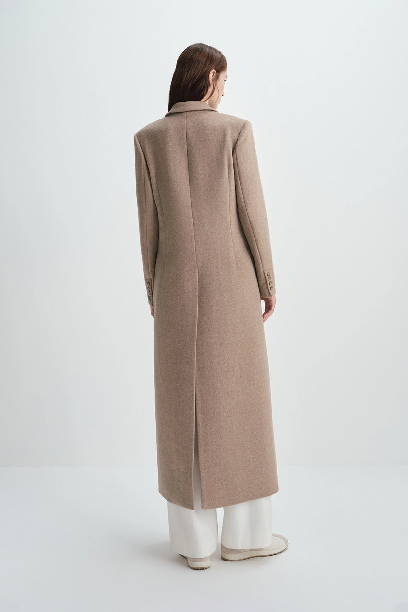Ansel Wool Coat Mocha