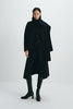 Kole Scarf Handmade Coat Black