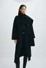 Kole Scarf Handmade Coat Black