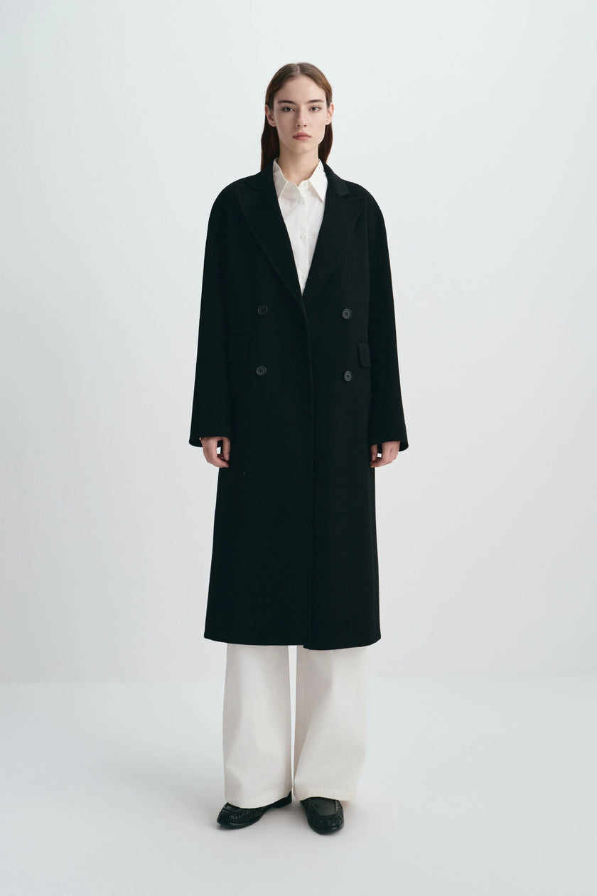 Teo Handmade Coat Black